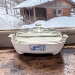 Corning Amana Radarange Lidded Browning Skillet, Oven to Table Kitchenware